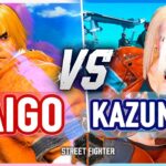 SF6 🔥 Daigo (Ken) vs Kazunoko (Cammy) 🔥 Street Fighter 6【DaiGoまとめ】