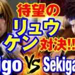 スト6　ウメハラ（ケン）vs 赤眼龍（リュウ） 待望のリュウケン対決！　Daigo Umehara(KEN) vs Sekiganryu(RYU) SF6【DaiGoまとめ】